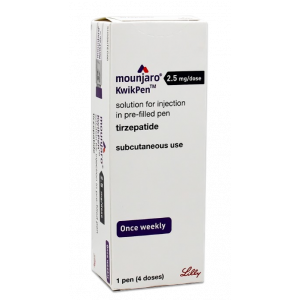 MOUNJARO 2.5 MG / 0.5 ML ( TIRZEPATIDE ) FOR SUBCUTANEOUS INJECTION — PRE-FILLED PEN